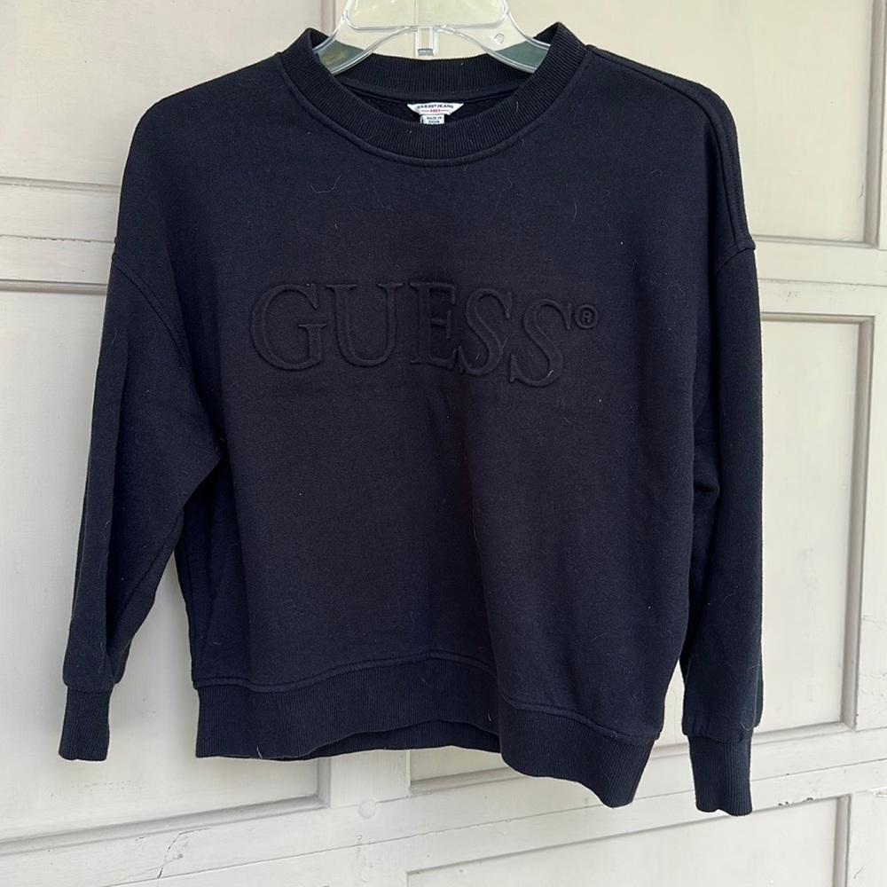 CROP GUESS SWEATSHIRT